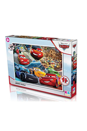 Kız Çocuk Oyuncak Erkek Çocuk Oyuncak 200 Parça Cars Yapboz - CR.113.1 Eğitici Oyuncaklar