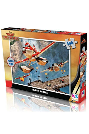 Kız Çocuk Oyuncak Erkek Çocuk Oyuncak 200 Parça Planes Puzzle Eğitici Oyuncaklar