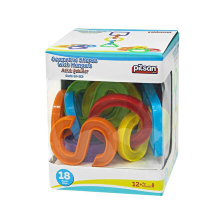 Kız Erkek Çocuk Oyuncak Askılı Şekiller Kız Erkek Çocuk Eğitici