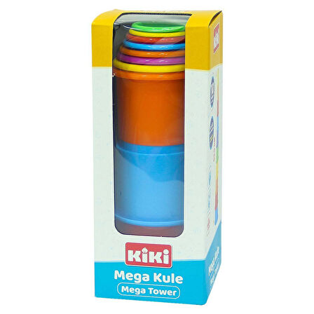 Kız Erkek Çocuk Oyuncak Mega Kule Kız Erkek Çocuk Eğitici