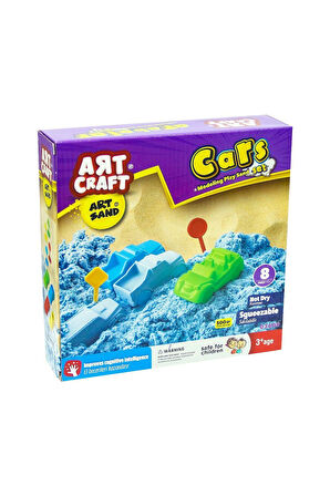 Kız Çocuk Oyuncak Erkek Çocuk Oyuncak Dede Art Craft Arabalar Kinetik Kum Seti 500gr Eğitici Oyuncak