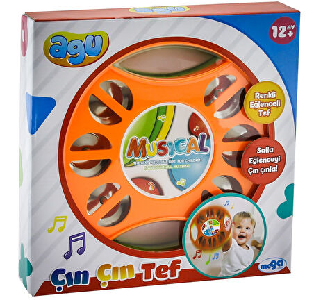 Eğlenceli Oyuncak Çın Çın Tef Kız Erkek Çocuk Eğitici