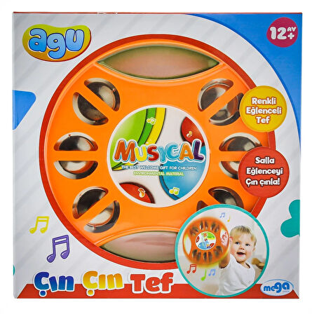 Eğlenceli Oyuncak Çın Çın Tef Kız Erkek Çocuk Eğitici