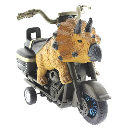 Kız Erkek Çocuk Oyuncak Sürtmeli Dinozor Motor Triceratops Kız Erkek Çocuk Eğitici