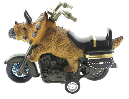 Kız Erkek Çocuk Oyuncak Sürtmeli Dinozor Motor Triceratops Kız Erkek Çocuk Eğitici