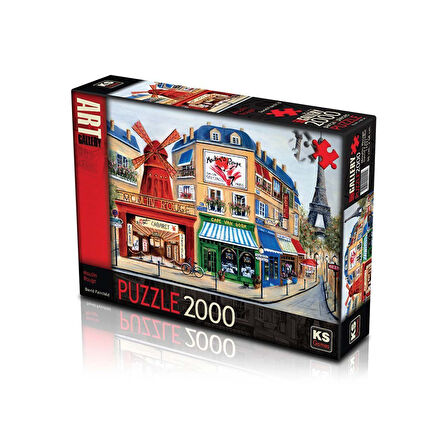 Öğretici Oyuncak KS Moulin Rouge 2000 Parça Puzzle Kız Erkek Çocuk Eğitici