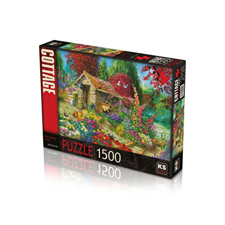 Eğlenceli Oyuncak KS The Garden Shed 1500 Parça Puzzle Kız Erkek Çocuk Eğitici