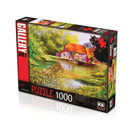 Öğretici Oyuncak KS Hampshire Millpool 1000 Parça Puzzle Kız Erkek Çocuk Eğiticil