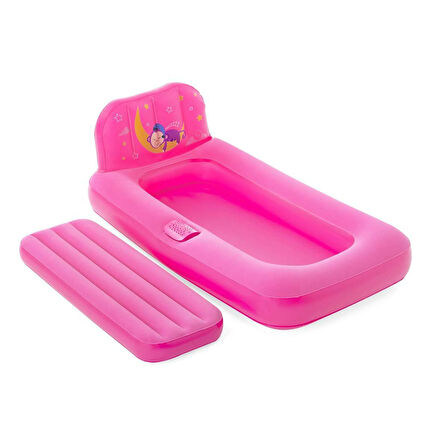 Kız Erkek Çocuk Oyuncak Bestway Fisher Price Pembe Çocuk Yatağı Kız Erkek Çocuk Eğiticil