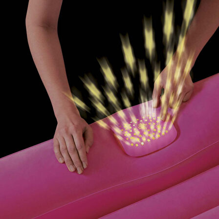 Kız Erkek Çocuk Oyuncak Bestway Fisher Price Pembe Çocuk Yatağı Kız Erkek Çocuk Eğiticil