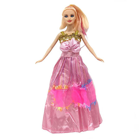 Eğitici Oyuncak Anlily Makyaj Masalı Dolaplı Bebek Kız Erkek Çocuk Eğitici