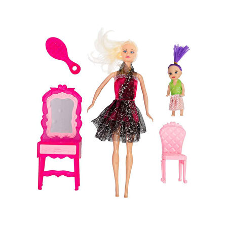 Kız Erkek Çocuk Oyuncak Anlily Makyaj Masalı Modacı Bebek Kız Erkek Çocuk Eğitici