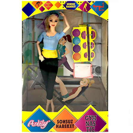 Öğretici Oyuncak Anlily Sonsuz Hareket Jimnastikçi Bebek Kız Erkek Çocuk Eğiticil