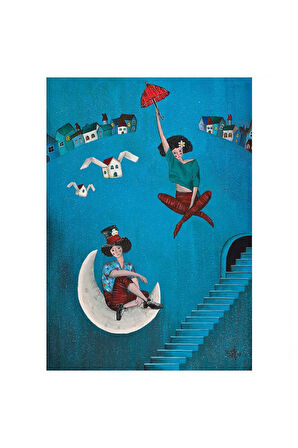 Kız Çocuk Oyuncak Erkek Çocuk Oyuncak KS Hoşçakal Matilda 1000 Parça Puzzle Eğitici Oyuncaklar