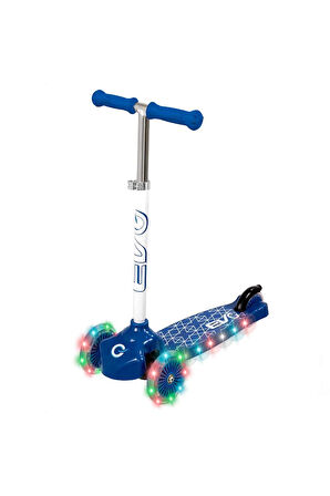 Evo Işıklı Move N Groove Mavi Üç Tekerlekli Scooter