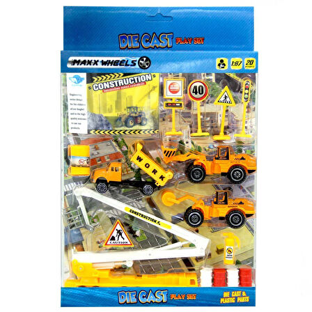 Eğlenceli Oyuncak Sunman 1:87 Oyun Seti 20 Parça Kız Erkek Çocuk Eğitici