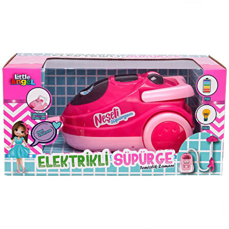 Öğretici Oyuncak Pilli Neşeli Süpürgem 18cm. - OYD-02601 Kız Erkek Çocuk Eğiticil