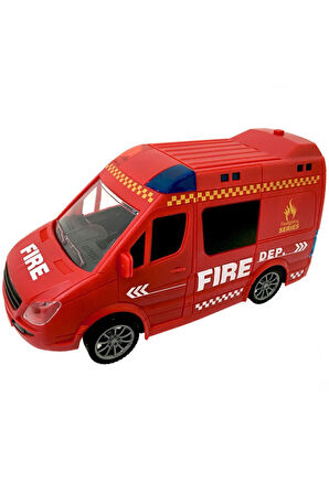 Kız Çocuk Oyuncak Erkek Çocuk Oyuncak 1:20 Sesli ve Işıklı Şehir Kurtarma Araçları 21cm Eğitici Oyun