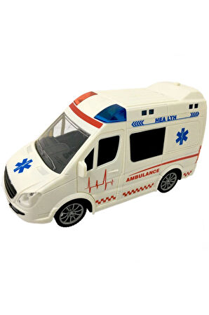 Kız Çocuk Oyuncak Erkek Çocuk Oyuncak 1:20 Sesli ve Işıklı Şehir Kurtarma Araçları 21cm Eğitici Oyun