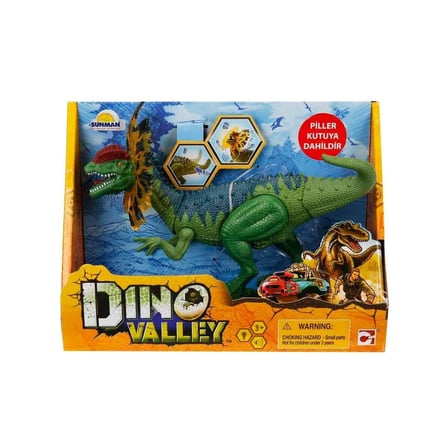 Eğlenceli Oyuncak Sesli ve Işıklı Dino Valley Dinozor - S00042083 Kız Erkek Çocuk Eğitici Eğitici