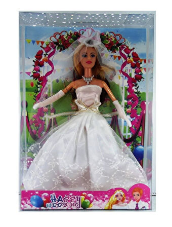 Öğretici Oyuncak Gelin Moda Bebek  Kız Erkek Çocuk Eğitici