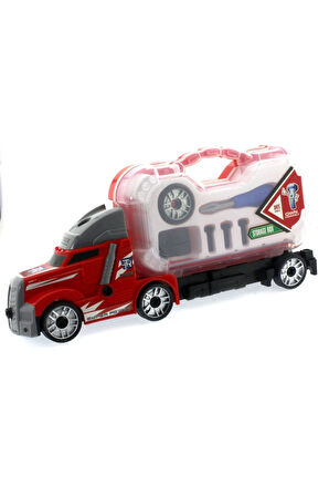 Kız Çocuk Oyuncak Erkek Çocuk Oyuncak Sesli Işıklı Çantalı Sök Tak Kamyon Eğitici Oyuncaklar