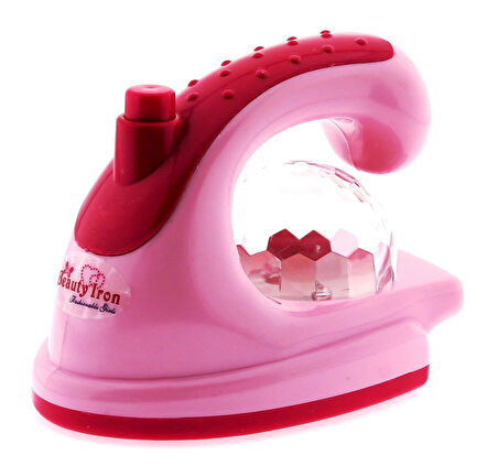 Kız Erkek Çocuk Oyuncak Sesli ve Işıklı Mini Ütü ***OYUNCAKTIR*** Kız Erkek Çocuk Eğitici Eğitici Oyunca