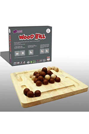 Kız Çocuk Oyuncak Erkek Çocuk Oyuncak Wood Hill Ahşap Piramit Akıl Zeka Oyunu Eğitici Oyuncaklar