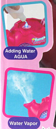 Öğretici Oyuncak Sesli Işıklı ve Buharlı Demlik Kız Erkek Çocuk Eğitici