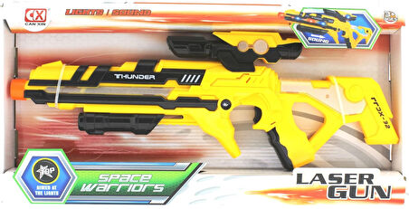 Eğlenceli Oyuncak Sesli Işıklı Lazerli Tüfek Kız Erkek Çocuk Eğitici