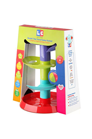 Kız Çocuk Oyuncak Erkek Çocuk Oyuncak LC Renkli Top Yuvarlama Kulesi Eğitici Oyuncaklar