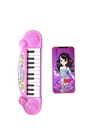 Eğitici Öğretici Çocuk Oyuncaklar Dokunmatik Cep Telefonu Türkçe Sesli 4 Fonksiyonlu Ve 22 Tuşlu Ses