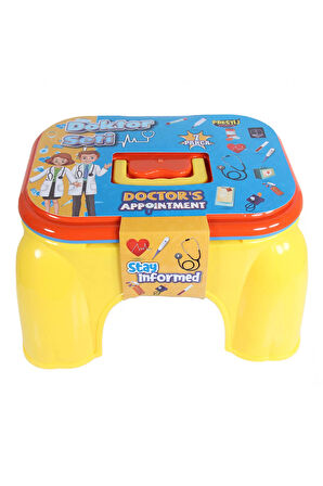 Kız Çocuk Oyuncak Erkek Çocuk Oyuncak Doktor Setli Sandalye Eğitici Oyuncaklar