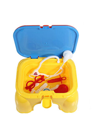 Kız Çocuk Oyuncak Erkek Çocuk Oyuncak Doktor Setli Sandalye Eğitici Oyuncaklar