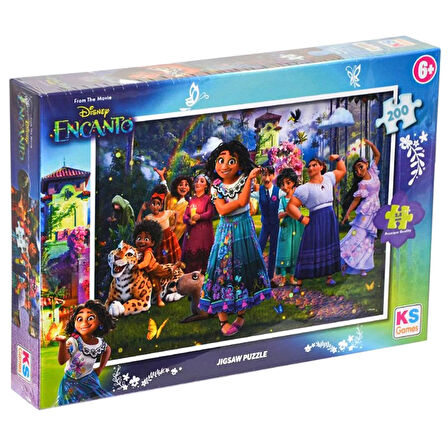 Eğitici Oyuncak KS Encanto Puzzle 200 Parça Kız Erkek Çocuk Eğitici