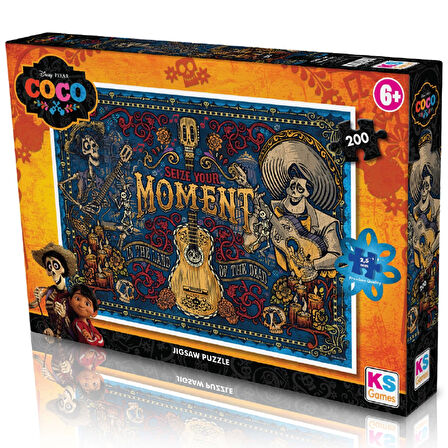 Kız Erkek Çocuk Oyuncak KS Coco Puzzle 200 Parça Kız Erkek Çocuk Eğitici