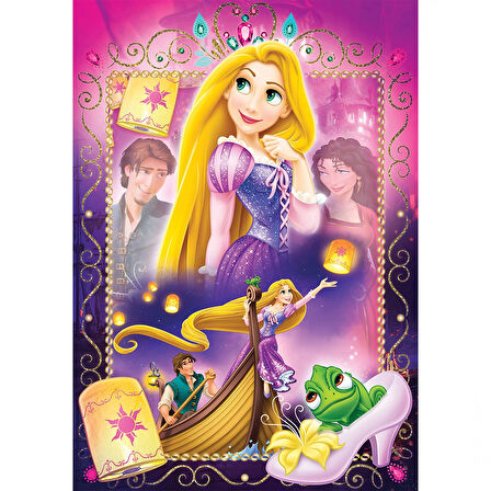 Öğretici Oyuncak KS Tangled 50 Parça Puzzle Kız Erkek Çocuk Eğitici
