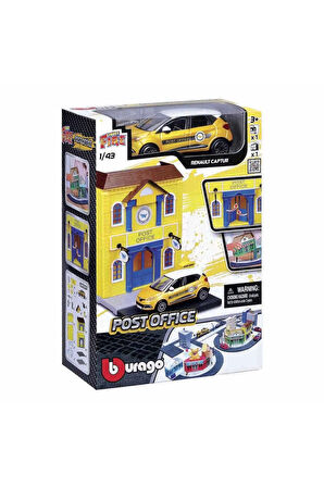 Kız Çocuk Oyuncak Erkek Çocuk Oyuncak Bburago City Street Fire City Oyun Seti - 1adet Stokta Olan Gö