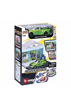 Kız Çocuk Oyuncak Erkek Çocuk Oyuncak Bburago City Street Fire City Oyun Seti - 1adet Stokta Olan Gö