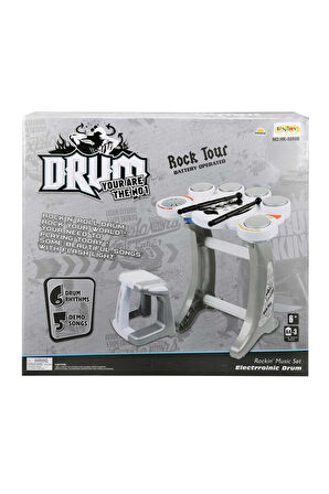 Kız Çocuk Oyuncak Erkek Çocuk Oyuncak Drum Rock Elektronik Bateri Seti Eğitici Oyuncaklar