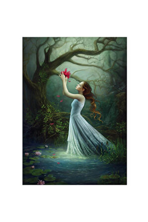 Kız Çocuk Oyuncak Erkek Çocuk Oyuncak 20682 Red Bloom 1000 Parça Puzzle Eğitici Oyuncaklar