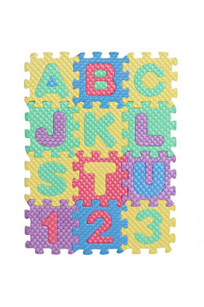 Kız Çocuk Oyuncak Erkek Çocuk Oyuncak Eva Mini Puzzle Mat - Kutu Ölçüleri : 16 x 13 x 3,5cm Eğitici