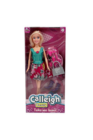 Kız Çocuk Oyuncak Erkek Çocuk Oyuncak WG-66407 KUT.11,5 İNCH CALLEIGH BEBEK CAN Eğitici Oyuncaklar