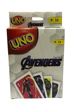 Eğitici Öğretici Çocuk Oyuncaklar Avengers Pokemon 2li Uno Set Yerli