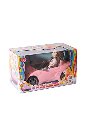 Kız Çocuk Oyuncak Erkek Çocuk Oyuncak 02612 Cindy Car Bebekli -1adet Stokta Olan Gönderilir Eğitici