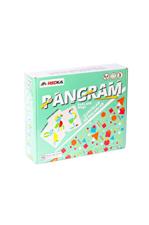 Kız Çocuk Oyuncak Erkek Çocuk Oyuncak 5646 Pangram Çubuklar ve Halkalar Eğitici Oyuncaklar