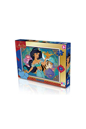Kız Çocuk Oyuncak Erkek Çocuk Oyuncak ALD 714 ALADDİN PUZZLE 100 PRÇ. -KS Eğitici Oyuncaklar