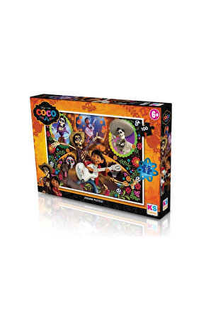 Kız Çocuk Oyuncak Erkek Çocuk Oyuncak Ks Coco Puzzle 100 Parça CO 714 Eğitici Oyuncaklar