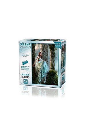 Kız Çocuk Oyuncak Erkek Çocuk Oyuncak KS Puzzle 1000 Parça Melanie Delon What I See Eğitici Oyuncakl