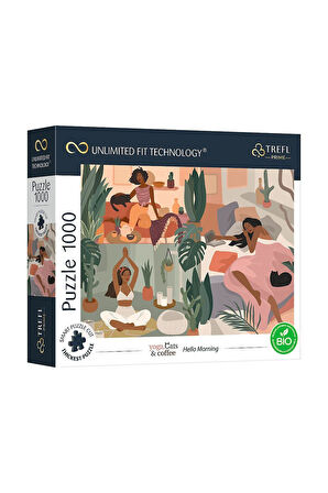 Kız Çocuk Oyuncak Erkek Çocuk Oyuncak PUZZLE-10694 Hello Morning 1000 Parça Puzzle Eğitici Oyuncakla